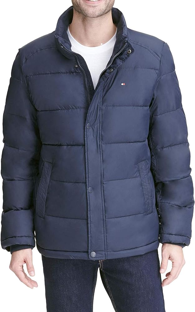 Tommy Hilfiger Men's Ultra Loft Insulated Packable Jacket Clout ...