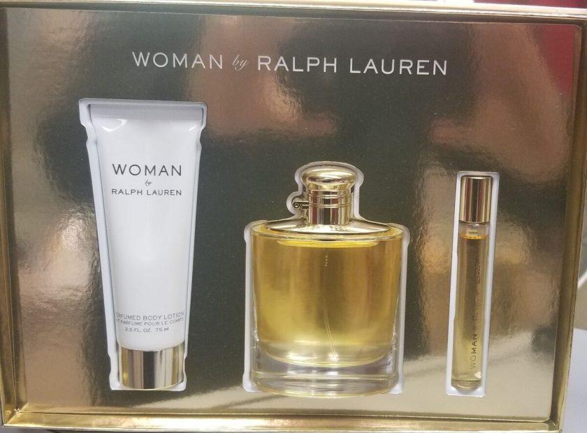Woman By Ralph Lauren Gift Set (Perfume 3.4oz 100ml + Body Lotion 2.5 oz 75ml)