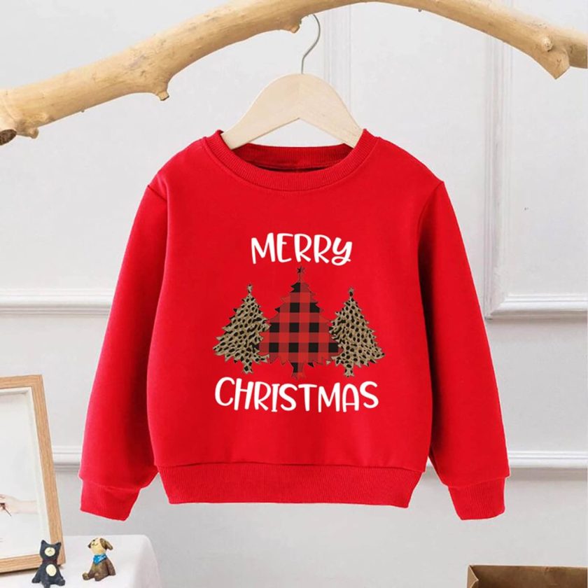 Xmas gift Baby Girls Boys Clothes Long Sleeve Hoodies